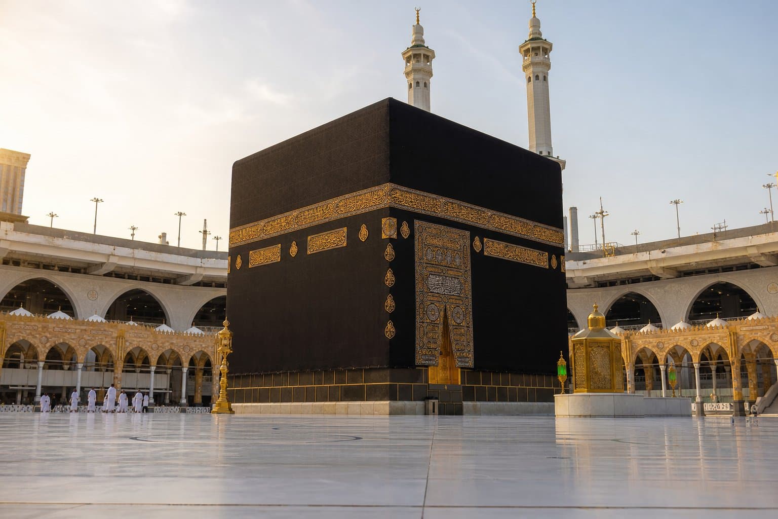 The Kaaba at Masjid al-Haram